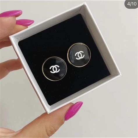 orecchini simil chanel